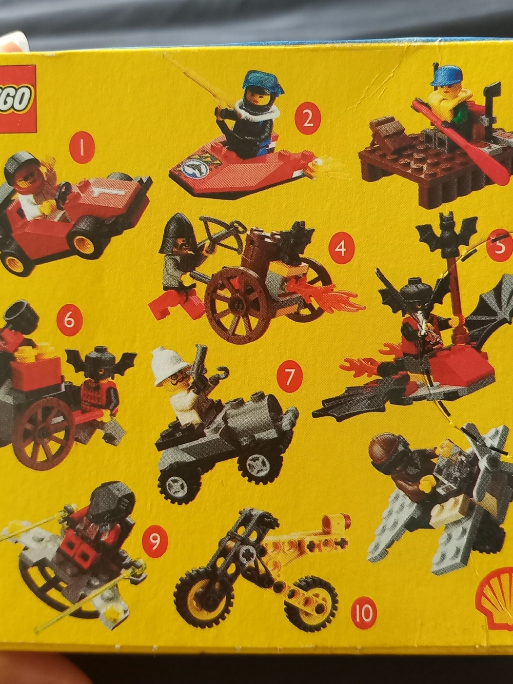 LEGO Red and Yellow Rescue Jet Ski with Diver Minifigure - Picture 2 of 4